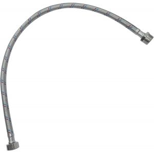 Kalanka-- C51080 - Flexible D'alimentation 1000mm 1/2'' M&acirc;le/Femelle - Tuyau De Raccordement Flexible - Raccord Flexible Pour Robinetterie/Mitigeur/Salle De Bain/Cuisine/Cumulus - Neuf