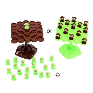 Jeu D'&eacute;quilibre Monkey Tree - Jouet &Eacute;ducatif 3d Pour Le D&eacute;veloppement De La Motricit&eacute; Fine - Neuf