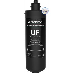 Rf10-Uf Catouche De Filtre De Rechange 0,01 Micron Pour Filtre &Agrave; Eau Sous &Eacute;vier 10Ua/10Ua-Uf/10Ub/10Ub-Uf, R&eacute;duit Le Plomb, Le Chlore, Le Mauvais Go&ucirc;t Et Les Odeurs - Neuf