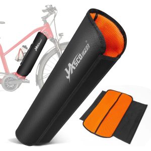 Subzonal-Housse De Protection Pour Batterie De V&eacute;lo &Eacute;lectrique, Couverture De Batterie De V&eacute;lo Pour Une Circonf&eacute;rence De Cadre De 28-43cm, Compatible Avec Le Porte-Bidon, Amovible & Lavable - Neuf