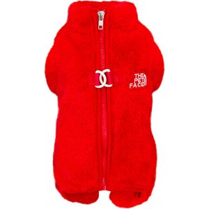 Kalanka-Pull Pour Chien V&ecirc;tements Habillement Polaire Lainage Pulls Combinaison D'hiver Chaude Sweat-Shirt 4 Pattes Salopette Pyjama Tendance Motif De Visage D'animal Pull Pour Petit Chien Chat Moyen - Neuf