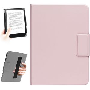 GUOP-L'Étui Universel Pour Ereader De 6,8 Pouces,7 Pouces,Compatible Avec Pocketbook,Tolino,Sony,Kindle Paperwhite,Kobo E-Book Reader,Corde À Main Élastique,For 6,8""-7"" Ereader,Rose - Neuf