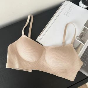 Sensation Nue Confortable Sans Trace Soutien Doux Sous-Vêtements Soutien-Gorge Sans Soutien-Gorge À Armatures Pas De Tasse Vide.Skin Tone.L 80ab - Neuf