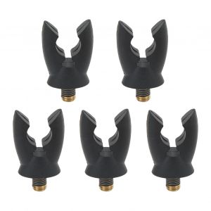 Canne à PêChe Repose-TêTe EmpêCher Le Glissement Silicone Canne à PêChe Support De Prise En Main Support Pour La PêChe En Mer 5 PièCes - Neuf