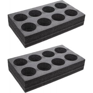 Mevronisshop-Camping 2 Pi&egrave;ces Cola Th&eacute; Tasse Soucoupe Porte-V&eacute;lo Porte- Plateaux De Voiture Plateau &Agrave; Caf&eacute; Jetable Th&eacute; Porte-Gobelet Porte-Caf&eacute; En Mousse Boisson Camping-Car - Neuf