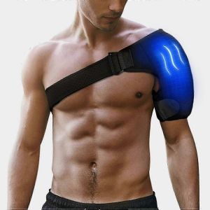 Shoulder-Ice-Pack-Cold-Therapy - Thérapie Par Le Froid De La Coiffe Des Rotateurs,Enveloppe De Compression Réutilisable De Refroidissement Par Chauffage,Attelle D'épaule Pour Walkbee A-F - Neuf
