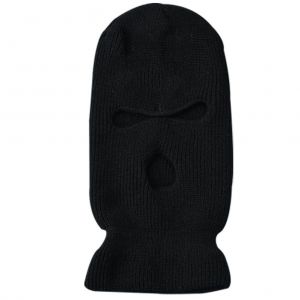 Cagoule Tricotee A 3 Trous, Coupe-Vent Et Respirante, Ideale Pour Le Ski, Le Cyclisme, La Course A Pied, Le Ski Et L'hiver - Neuf