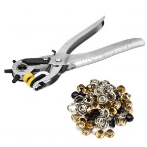 Pince perforatrice pour ceinture en cuir de 9 pouces, outil de maroquinerie domestique - Neuf