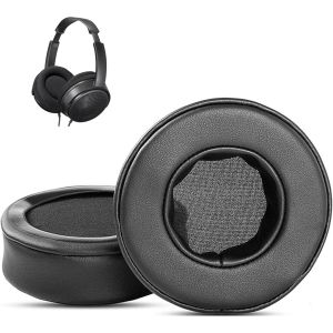 KAL-Prime Remplacement Des Coussinets Compatible Avec Sony Mdr-Ma300 Mdr-Ma500 Mdr-Ma900 Headphones Coussinets D'Oreille (Cuir Protéiné/Mousse À Mémoire De Forme) - Neuf