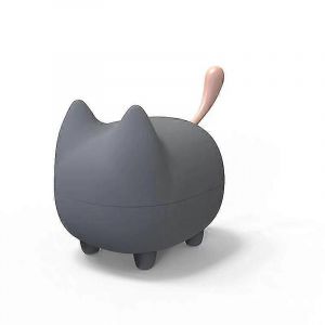 Mini haut-parleur Bluetooth portable sans fil (gris) - Neuf