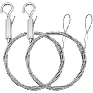 YEMAESRE-SuspensionCorde Suspendu Fil De Suspension Suspendu Serrure Fil Crochet Lampe Suspendu Ressort Crochet Suspension Lampe Accessoires Pour Cadres Photo Suspendus - Neuf