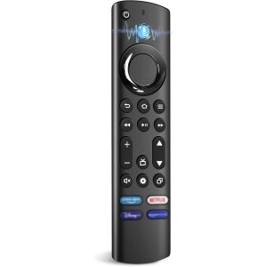 Télécommande vocale de Remplacement de la 3ème génération, AMZ-F-ire TV Stick télécommande de Remplacement avec Fonction vocale, Convient au Smart TV Stick 2 gen & 3 gen & 4K & Lite - Neuf