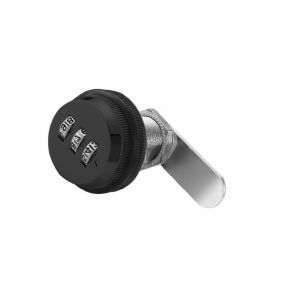 Serrure à combinaison de 30 mm pour tiroir de placard, boîte aux lettres, sans clé, noire - Neuf