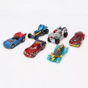 HOT Cars 6pcs/set Avengers Infinity War Alloy Cars Set Truck Model Car 1:64 Fast and Furious Diecast Cars Children's toy gifts Toy Cars-Batman sans boîte - Neuf