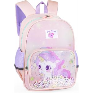 Sac à Dos Enfant Cartable Fille Garçon Sac a dos Maternelle Scolaire avec Sangle de Poitrine,Mignon Animaux Sacs D'école Imperméable Léger Cartable Maternelle Tout-petits pour 2-6 Ans[T466] - Neuf