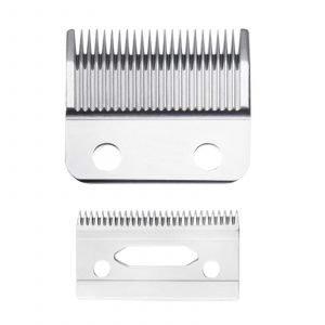 2x Coupe-Lame En Céramique + Remplacement De L'ensemble De Fond En Métal Pour Wahl Shear Clipper Fp - Neuf