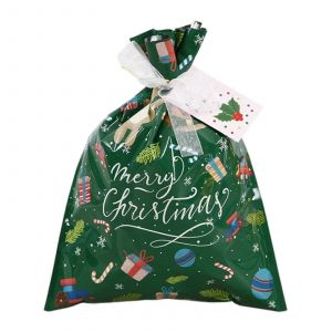 Cha&icirc;ne Cravate De No&euml;l Sac De Bonbons, Les &Eacute;lans De Santa Cha&icirc;ne Cravate Bundle Poche De Bonbons Sac-Cadeau - Neuf
