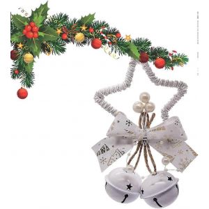 La pendaison de No&euml;l, les Cloches de Houx pour la D&eacute;coration d'Arbre de - Neuf