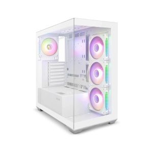 Bo&icirc;tier ATX Zolyd Rivexa ARGB Blanc - Neuf