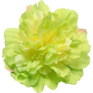 Kjdal-120mm Broches De Fleur De Pivoine Délicate Broches Pour Femmes Filles Boho Fait À La Main Broche En Tissu Épinglettes Robe Costume Vêtements Accessoires Plage Fête Festival Cadeaux - Neuf