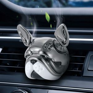 Clips pour grille d'aération de voiture, diffuseur d'huiles essentielles d'aromathérapie, désodorisant pour voiture avec 2 tablettes parfumées, décorations intérieures de voiture - Neuf