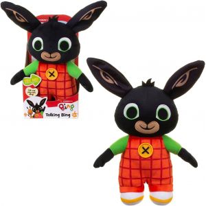 KALANKA-Bing, Peluche 35 cm Qui Parle en français, Plus de 15 Phrases et Sons, Toute Douce, Jouets pour Enfants dès la Naissance, BNG02 - Neuf