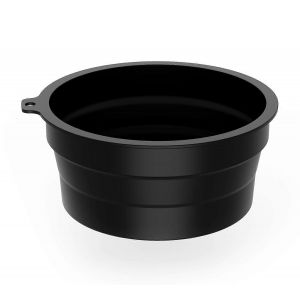 Bol De Glace Pour Le Visage, Bassine De Lavage De Visage En Silicone, Pliable, Pour Raffermir La Peau, Soin Du Visage Froid, Noir - Neuf