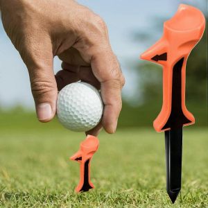 Tees De Golf Inclines A 10 Degres Pour Entra&icirc;nement Et Cours Sur Terrains D'entra&icirc;nement Orange - Neuf