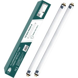 Tubes Fluorescents,8w T5,Ampoule T5,Tube Fluorescent,Mini Ampoule,Fluorescent,28,8 X 1,6 Cm (8 Watts T5,Pack 2) - Neuf