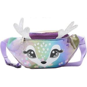 dessin anim&eacute; voyage rose mignon sac banane sac banane portefeuille petit enfant b&eacute;b&eacute; fille enfant enfant sport course - Neuf