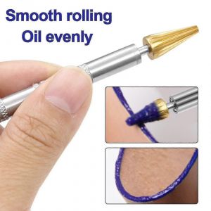 Cuir Artisanat Bord Sup&eacute;rieur Colorant Stylo Applicateur Ceinture Bord Artisanat Peinture &Agrave; L'huile Rouleau Outils - Neuf