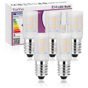 Ampoule Led Réfrigérateur E14,Blanc Chaud 2700k,1.8w Remplace L'ampoule Halogène 20-25w Pour Réfrigérateur,245lm,Petit Culot À Vis Lampe Led Pour Frigo,Hotte,Machine À Coudre,5 Unité - Neuf