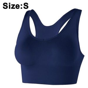 Soutien-Gorge De Sport Élégant Et Résistant Aux Chocs Pour Femme Avec Dos Nageur Creux, Soutien Rembourré Et Design Respirant Pour Le Yoga Et Le Fitness - Neuf