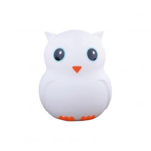 Enfants Veilleuse Mignon Hibou Couleur Changeant Led Animal Silicone Lumi&egrave;re Avec T&eacute;l&eacute;commande Usb Chargeable Nuit - Neuf