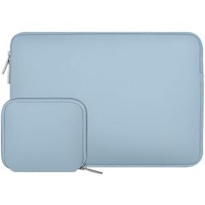 Housse Pour Ordinateur Portable 13 Pouces,Compatible Avec Macbook Air M4 M3 M2 M1 2025-2018 / Pro 13 M2 M1 2025-2016, Housse En Néoprène Avec Petit Étui,Airy Bleu[COM910932] - Neuf