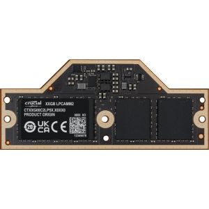 Crucial CT64G75C2LP5X module de m&eacute;moire 64 Go 1 x 64 Go LPDDR5X 7500 MT/s 262-pin LPCAMM2 - Neuf