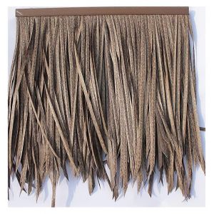 Palm Chaume Coureur Roll - Artificielle De Chaume De Tuiles Pour Le Toit De La D&eacute;coration, L'&eacute;preuve Du Feu De Pe De La Paille, De Couleur Jaune, 1 Pi&egrave;ce - Neuf