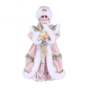 De No&euml;l La Neige Fille De Poup&eacute;e De D&eacute;coration De No&euml;l Pour Les Accessoires De F&eacute;e De Jardin - Neuf