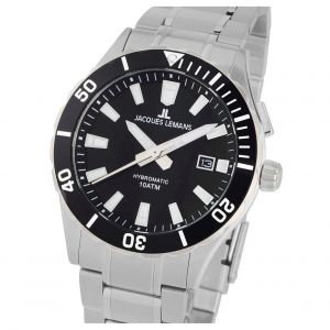 Mens Watch Jacques Lemans 1-2131d, Quartz, 43mm, 10atm - Neuf