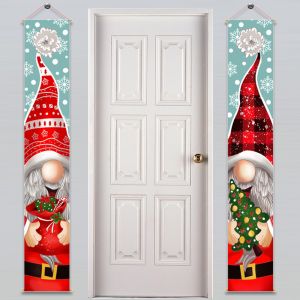 No&euml;l Couplet D&eacute;corations De F&ecirc;te De No&euml;l De Fond Banni&egrave;re De Toile Joyeux No&euml;l D&eacute;coration De D&eacute;coration&iquest;No&euml;l Couplets D&eacute;corative, Santa Claus Accessoires&iquest;L&iquest; - Neuf