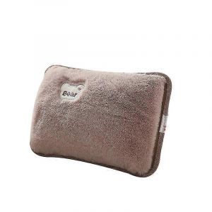 Bouillotte &Eacute;lectrique Rechargeable En Fourrure De Lapin Douce, Chauffe-Mains, Mod&egrave;le M813-Marron, Tailles Eu/Us - Neuf