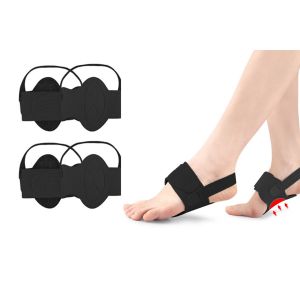 Orth&egrave;ses De Soutien De La Vo&ucirc;te Plantaire Pour La Correction De La Fasciite Plantaire Et Des Pieds Plats - 2 Pi&egrave;ces Avec Coussinets Amovibles - Neuf