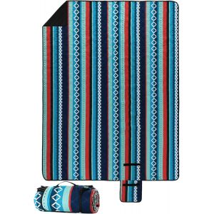 Ulteronixshop-Couverture De Pique-Nique Xxl - 200 X 300 Cm - Lavable En Machine - Extra Large - Pliable - Pour Jusqu'&agrave; 14 Personnes - Couverture De Plage Et De Camping - Avec Poign&eacute;e De Transport - R - Neuf