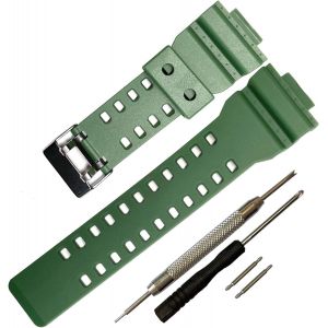 Kal-Bracelet De Rechange Pour Casio Gls-8900/Gw-8900/Ga-110/Ga-100c/Ga-120/Gd-110/Gls-100 - Neuf
