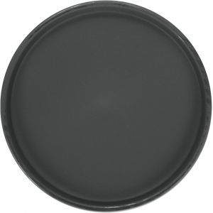 ERYI-Soucoupe En Céramique Pour Plantes, 6,3"" Plateau Récupérateur D'Eau, Soucoupes De Pots De Fleurs Pour Intérieur/Extérieur, Plateau D'Égouttement D'Eau [Rond Noir] - Neuf