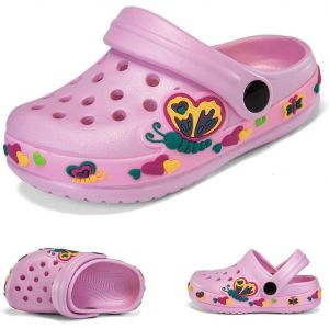 Kalanka-Sabots Mules Enfant Pantoufles Été Respirant Chaussures De Jardin Fille Garçon Dinosaure Sandales De Plage Maison Antidérapant Chaussons - Neuf