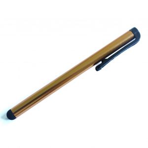 Stylet capacitif universel 7.0 pour ecran tactile, stylet metallique pour tablette, PC, telephone, dore - Neuf