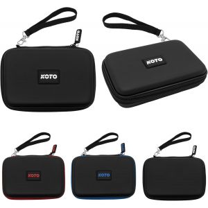 Étui Fléchettes Moyen en EVA Bleu,Mousse EVA,Compatible avec Fléchettes Pointe Acier & Pointe Plastique - Neuf