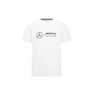 T-Shirt Mercedes Amg Petronas Motorsport Big Logo Team Officiel F1 - Neuf