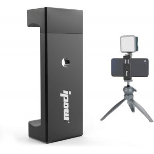 lbgwp60-Support De Trépied Téléphone/Adaptateur Pour Trepied Et Tablette/Pince Trépied Rotatif 360° Pour Iphone, Samsung, Huawei - Neuf